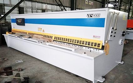 QC124-40数控液压摆式剪板机 高效精准的金属加工利器